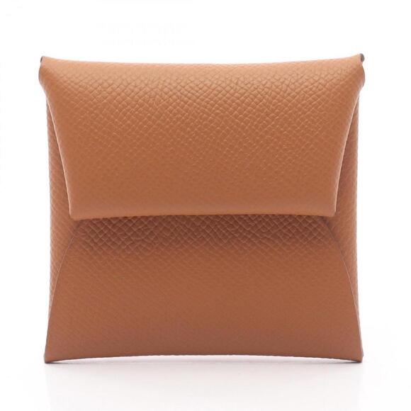 HERMES Brown Leather Wallet - Picture 1 of 7